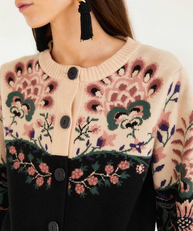 FARM Rio Belle Garden Knit Cardigan
