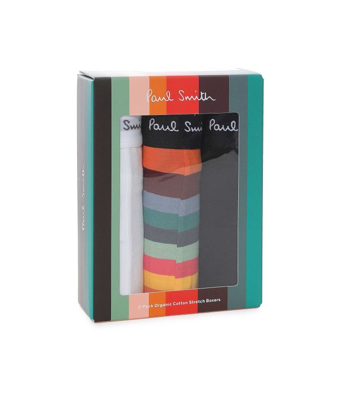 Paul Smith Artist Stripe Boxer Briefs 3 Pack