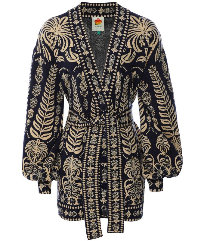 FARM Rio Ainika Tropical Splendor Knit Cardigan