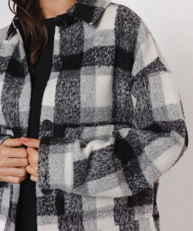 Rino and Pelle Emi Check Overshirt