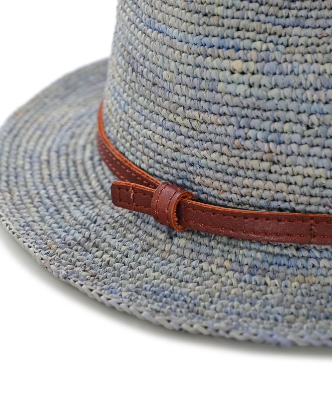 Naturellement Raffia Trilby Hat