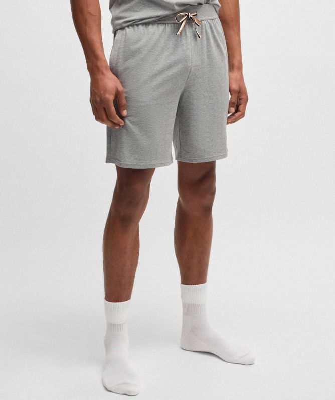 BOSS Stretch Cotton Pyjama Shorts