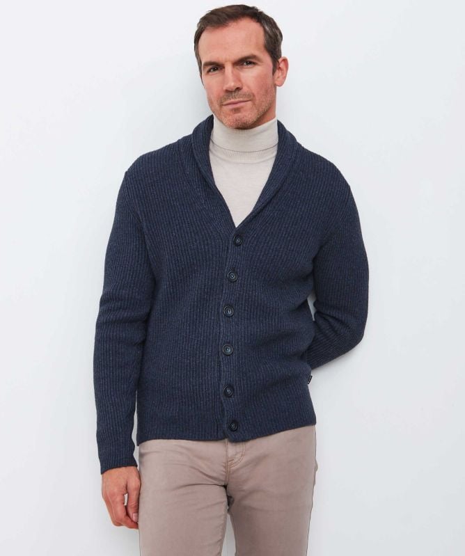 Sand Wool Isop Shawl Cardigan