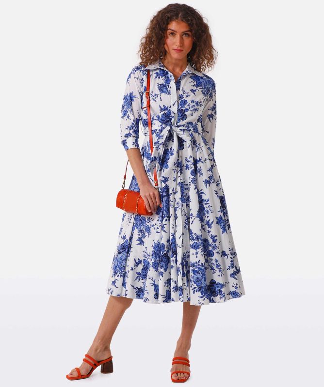 Lavi Spritz Floral Midi Dress