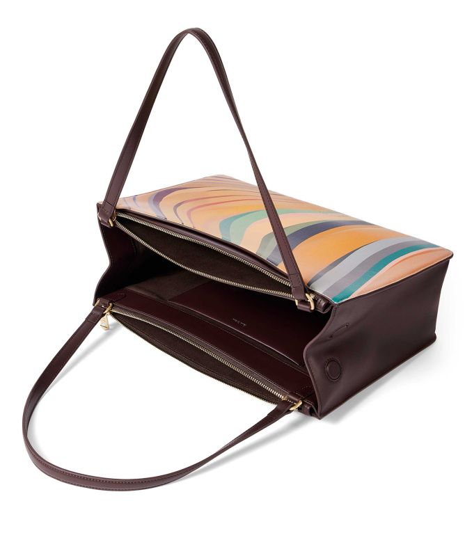 Paul Smith Dusky Swirl Double Zip Tote Bag