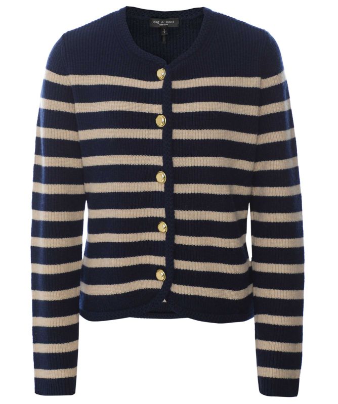 rag & bone Nancy Merino Wool Cardigan