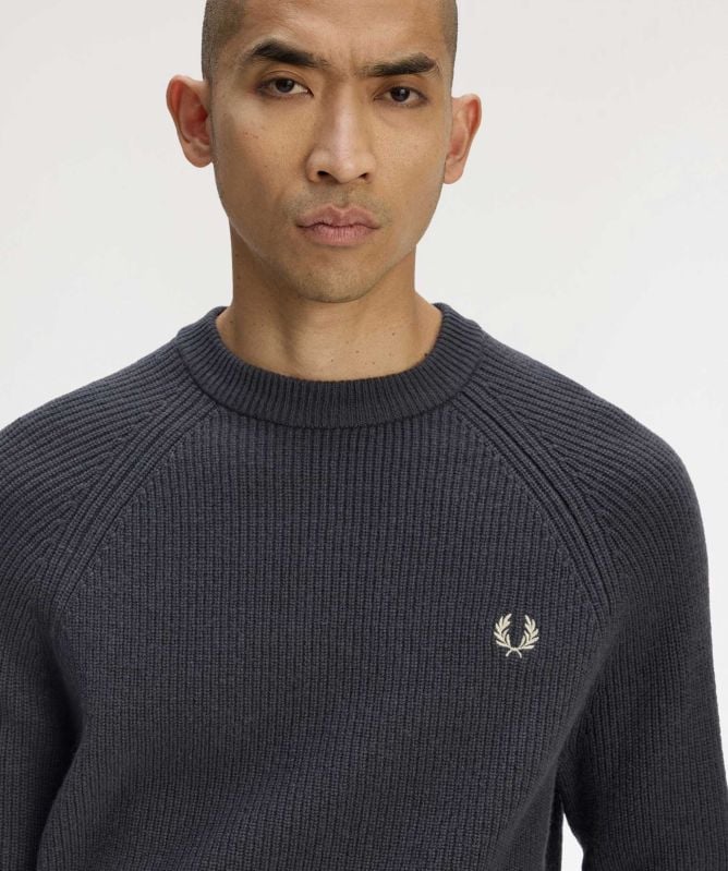 Fred Perry Lambswool Raglan Sweater
