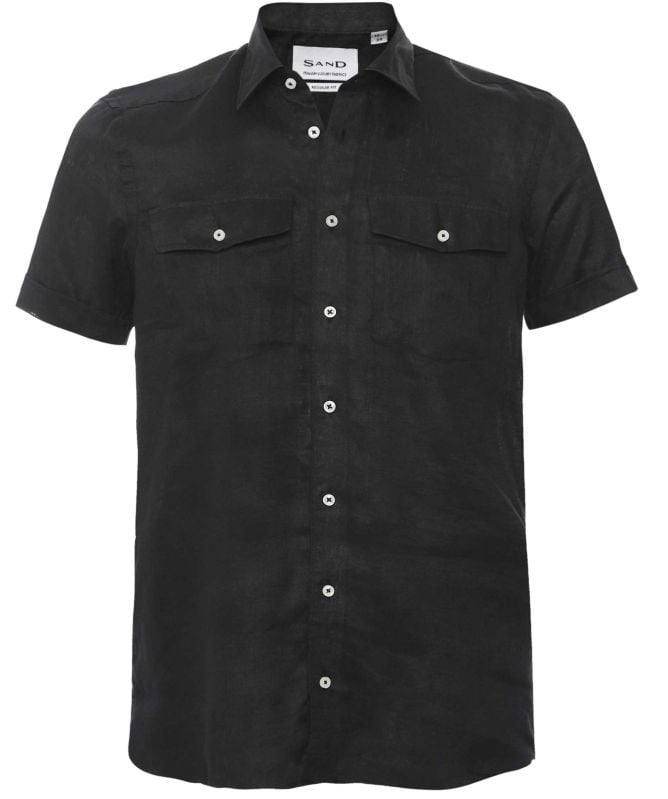 Sand Linen State Safari Shirt