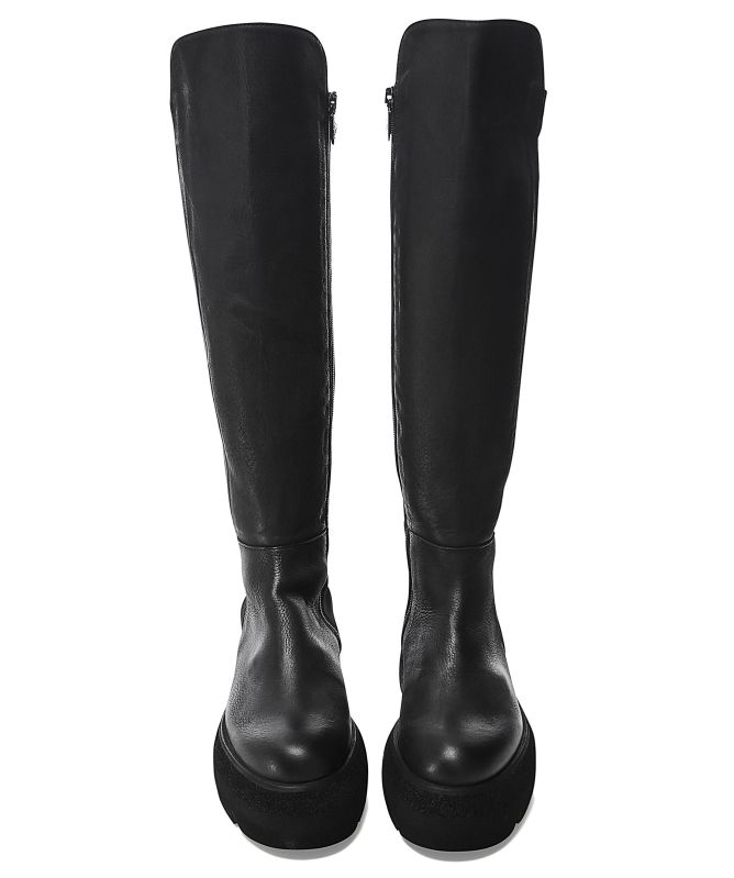Lofina Leather High Knee Boots