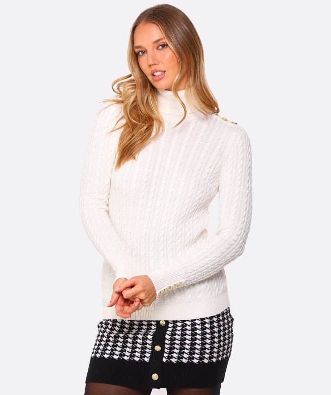 Holland Cooper Seattle Cable Knit Sweater