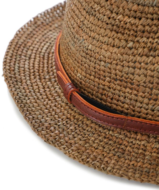 Naturellement Raffia Trilby Hat