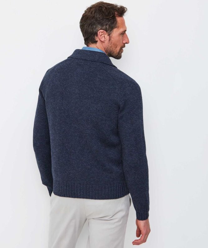 Gran Sasso Wool Pocket Cardigan
