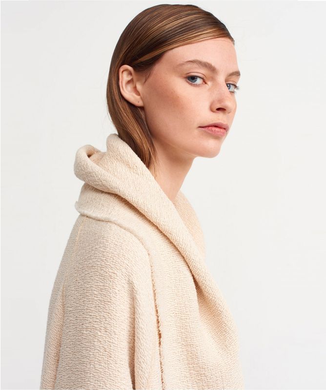 NU London Cotton Textured Coat
