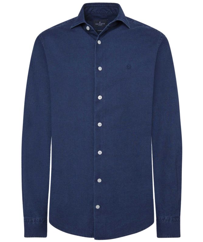 Hackett Tailored Fit Denim Shirt