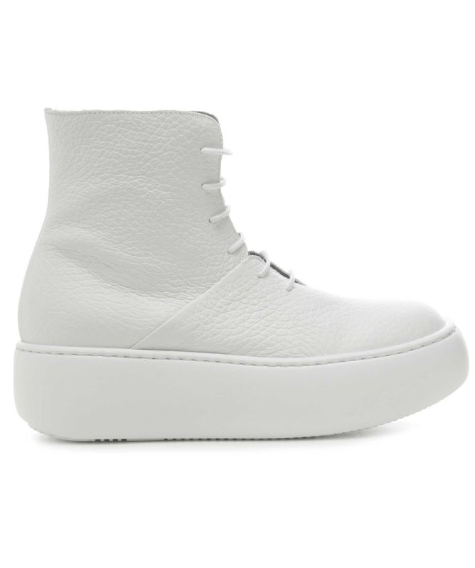 Lofina Short Platform Lace-Up Boots