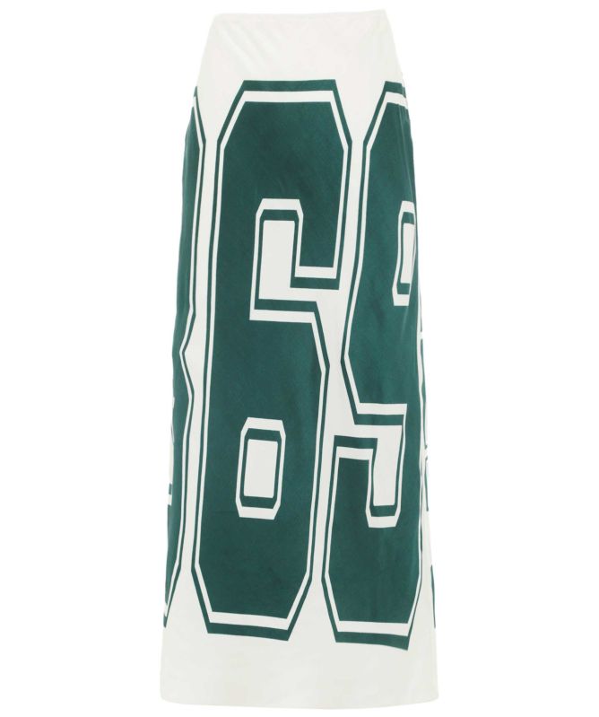 Me369 Blakely Sporty Jade Slip Skirt