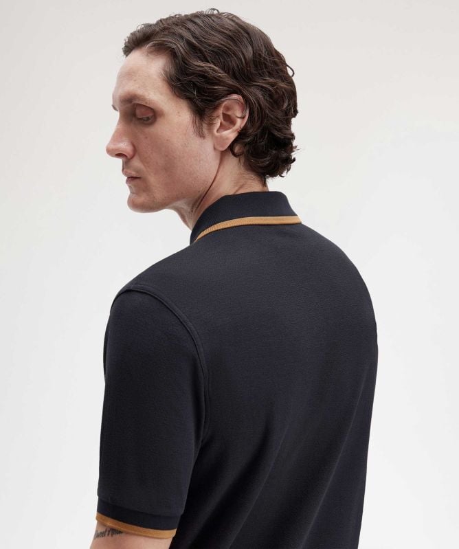 Fred Perry Crepe Pique Polo Shirt