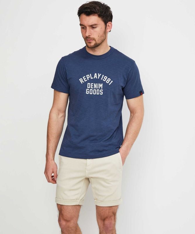 Replay Military Logo T-Shirt