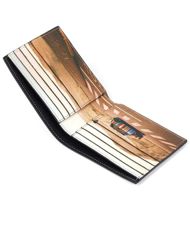Paul Smith Leather Desert Mini Billfold Wallet