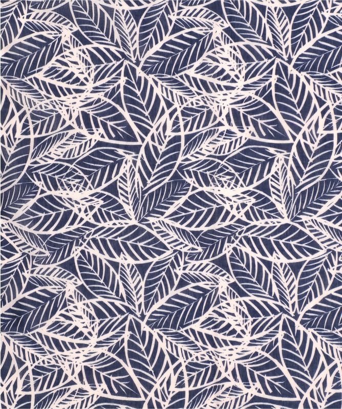 Hartford Cotton Leaf Print Scarf