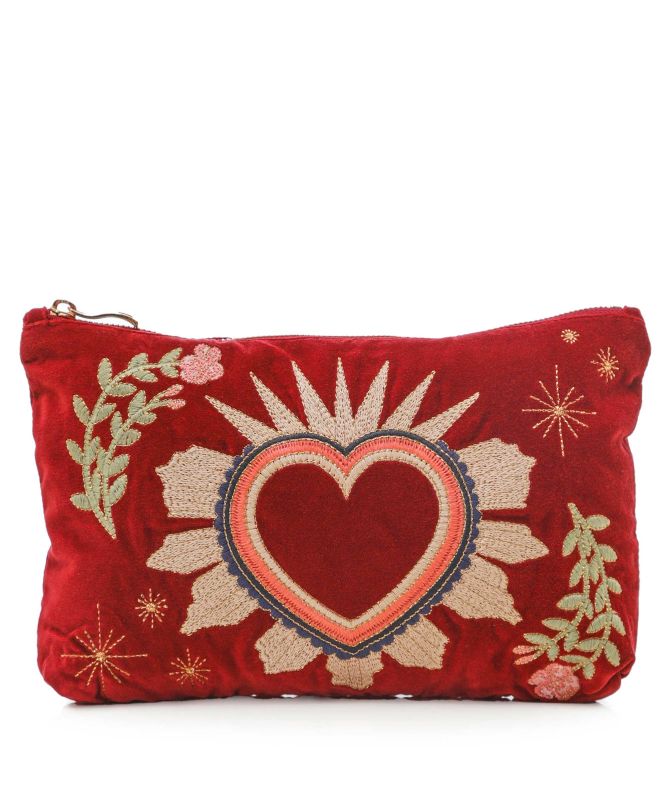 Elizabeth Scarlett Enchanted Heart Everyday Pouch