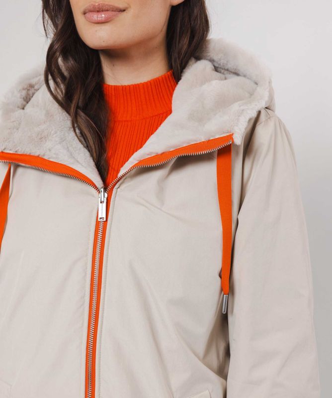 Rino and Pelle Javin Reversible Coat