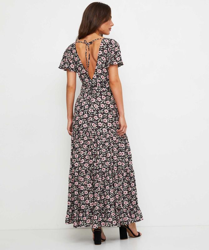 RIXO Delicia Midi Dress