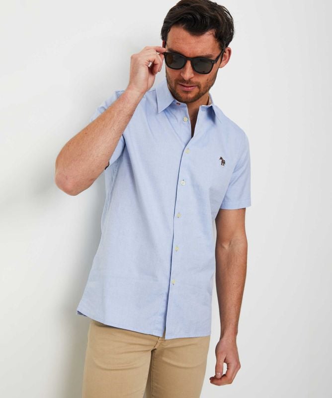 Paul Smith Short Sleeve Zebra Shirt