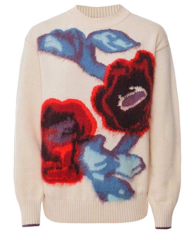 Paul Smith Floral Crew Neck Jumper