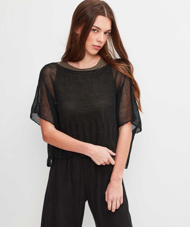 Lurdes Bergada Knitted Oversized Top