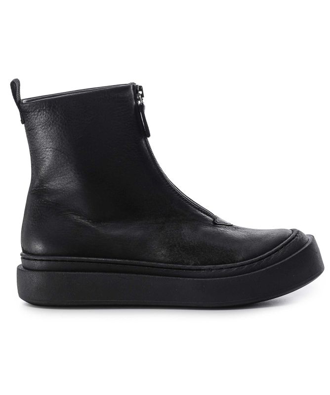 Lofina Zip Front Ankle Boots