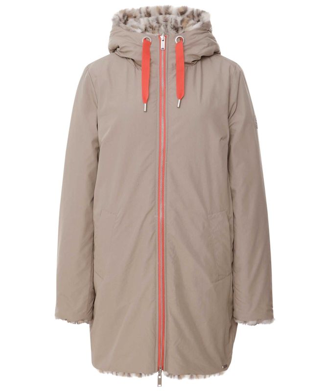 Rino and Pelle Javin Leopard Reversible Parka