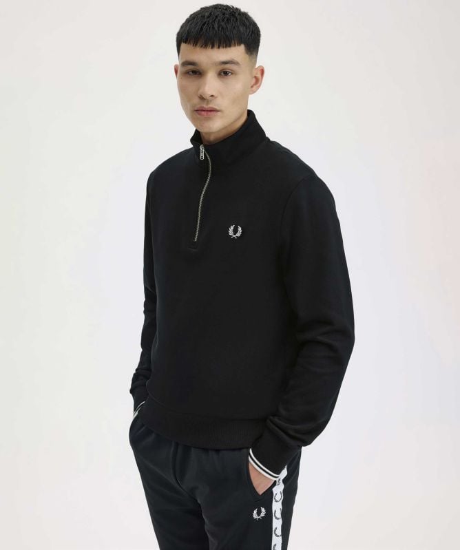 Fred Perry Half-Zipper Sweatshirt