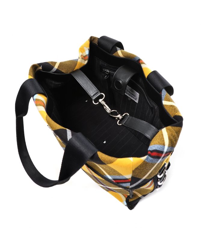 Vivienne Westwood Charlie Fold Tartan Bag