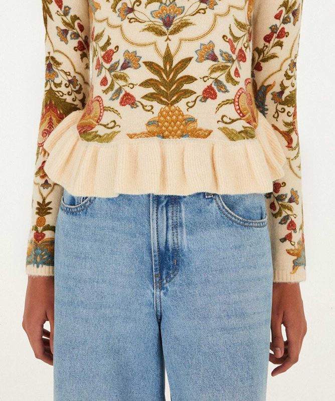 FARM Rio Majestic Hearts Jumper