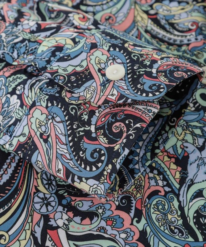 Eton Slim Fit Paisley Shirt
