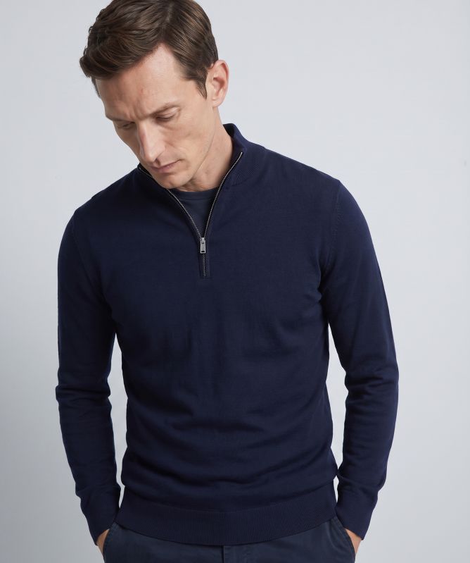 Profuomo Half Zipper Sweater