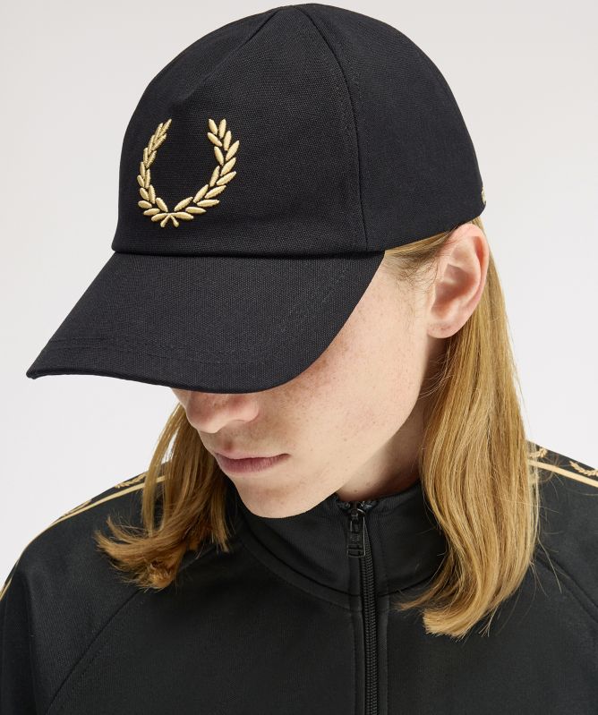 Fred Perry Bold Embroidered Canvas Cap
