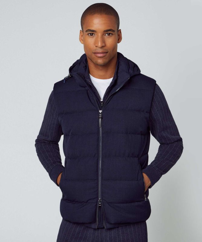 Hackett Hooded Puffer Gilet
