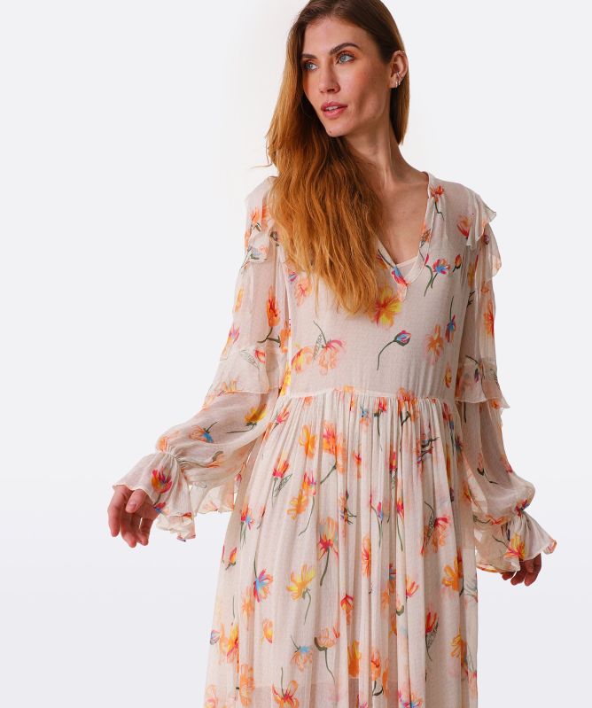 Zadig and Voltaire Riciny Floral Maxi Dress