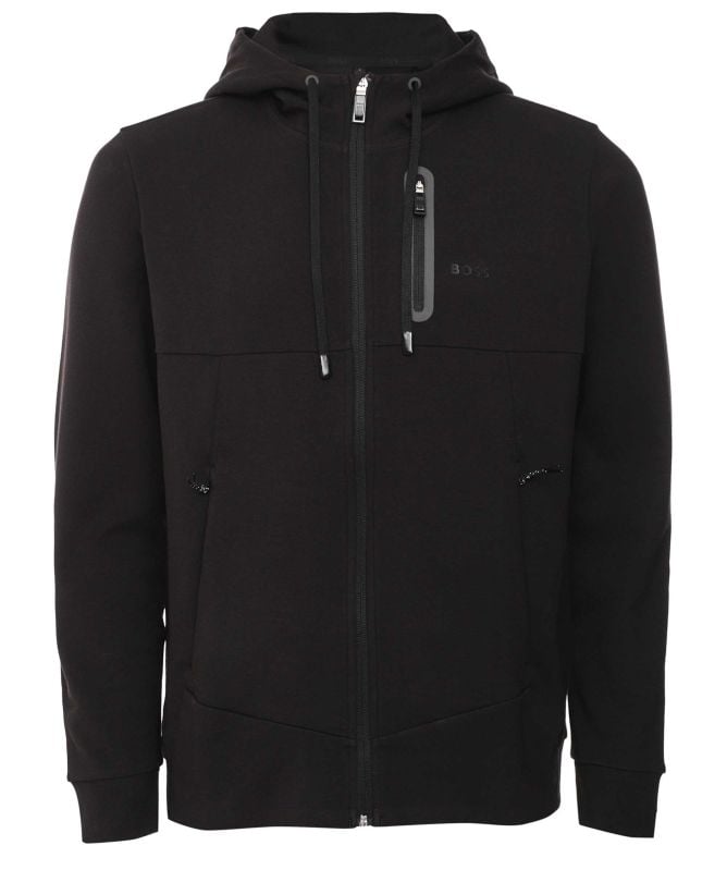 BOSS Zip Sariq Hoodie