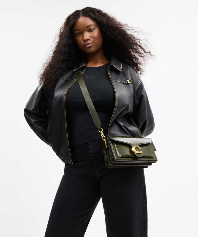 Coach Tabby Spazzolato Shoulder Bag 26