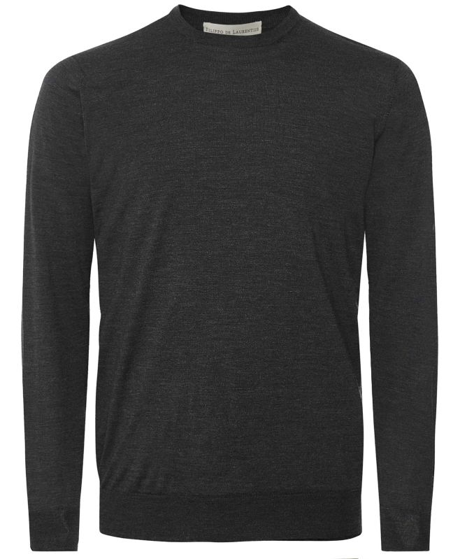 Filippo De Laurentiis Merino Crew Neck Jumper