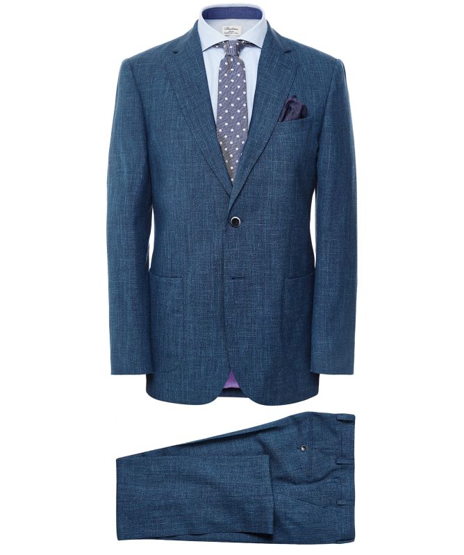 J. Blades Linen Wool Two Piece Suit