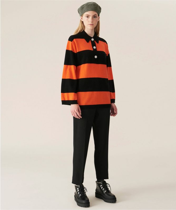 GANNI Cashmere Knit Blouse