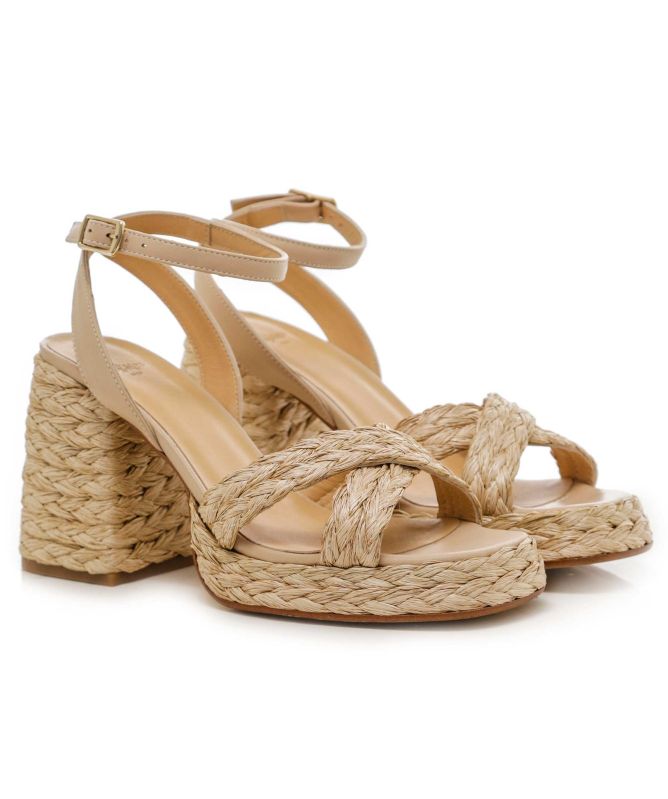 Castaner Valeriette Raffia Sandals