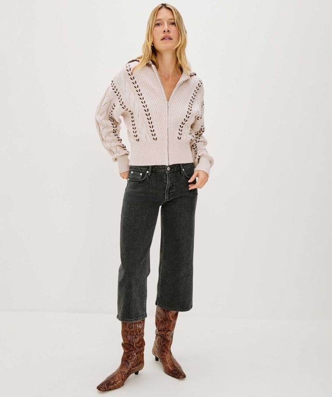 Rails Lune Zip Cardigan