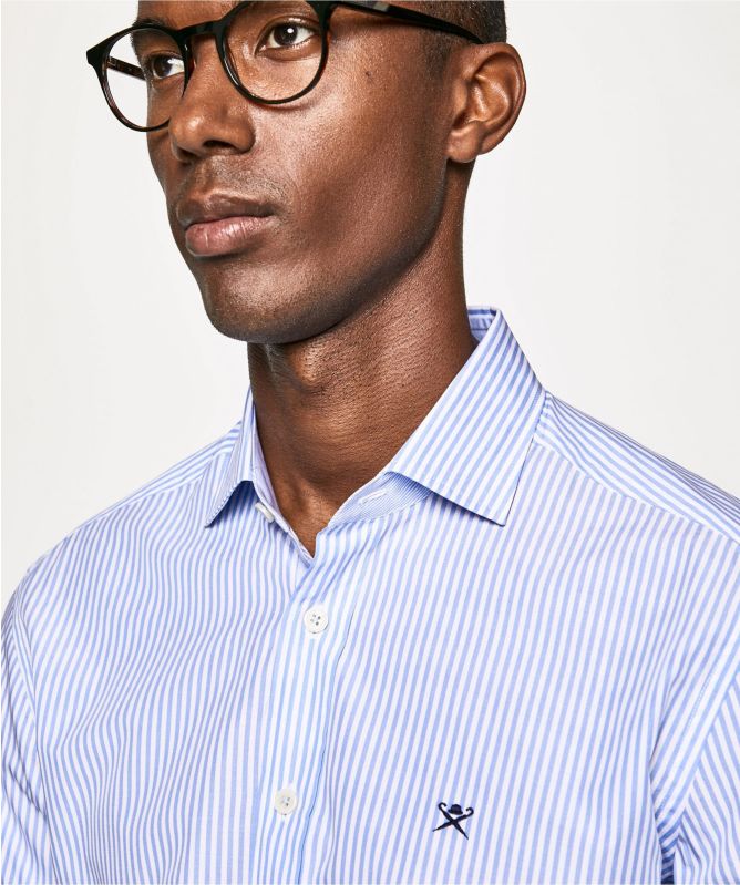 Hackett Slim Fit Bengal Stripe Shirt