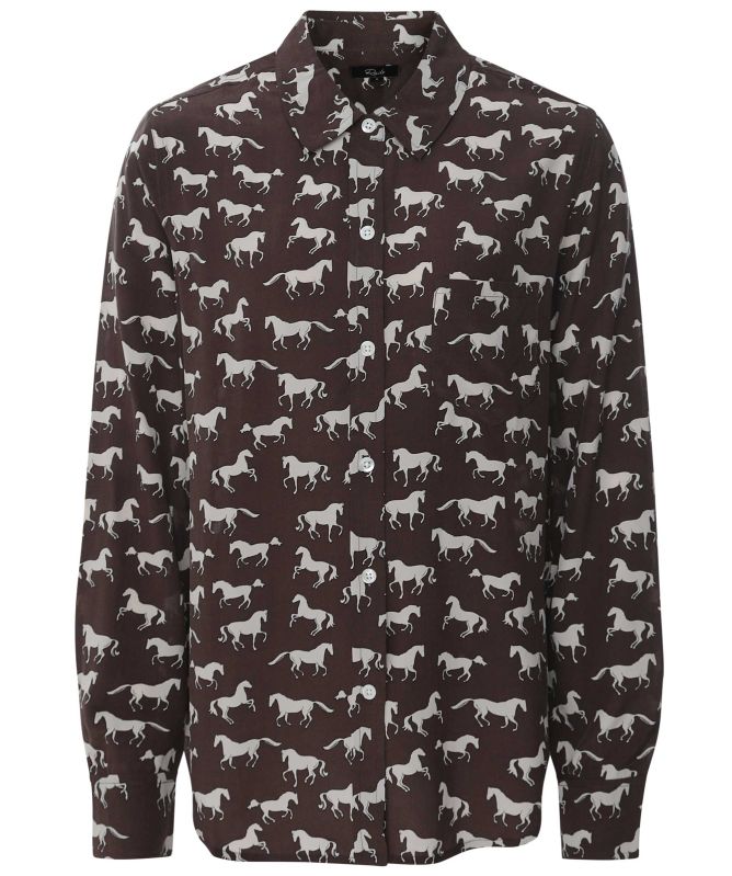 Rails Kate Horse Print Shirt