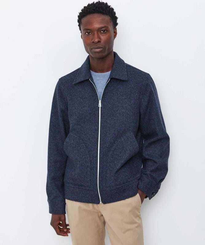 Paul Smith Wool Cashmere Zip Jacket